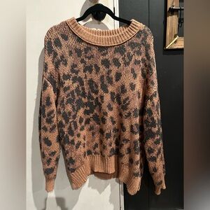 Aerie Leopard sweater